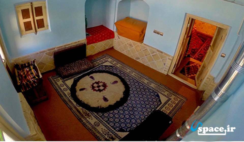 نمای اتاق اقامتگاه بوم گردی خانه روحانی-برزک-کاشان-استان اصفهان